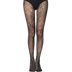 Black Spider Web Stockings 